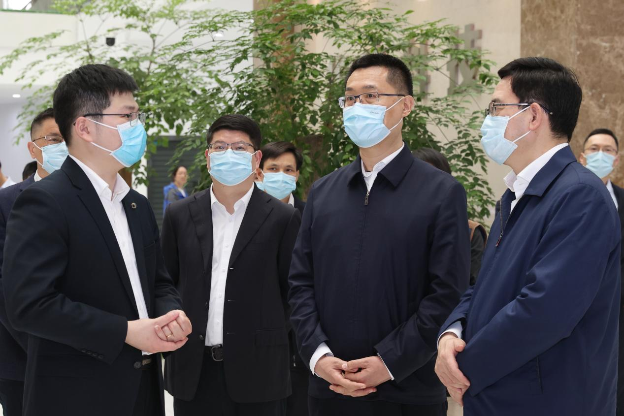 浙江省副省長(cháng)盧山赴華緯科技調研